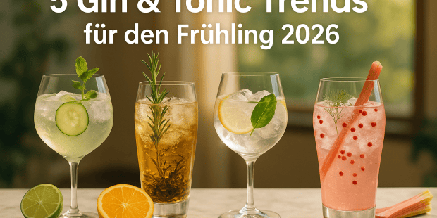 5 Gin & Tonic Trends für den Frühling 2026 – frische Highball-Inspiration auf ginspiration.de